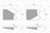 WEEN 151-1086 Brake Pad Set, disc parking brake